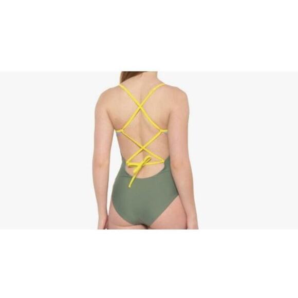 NWT prAna Lurisia One Piece Colorblock Swimsuit Size XS Small NEW $95 - Picture 2 of 6